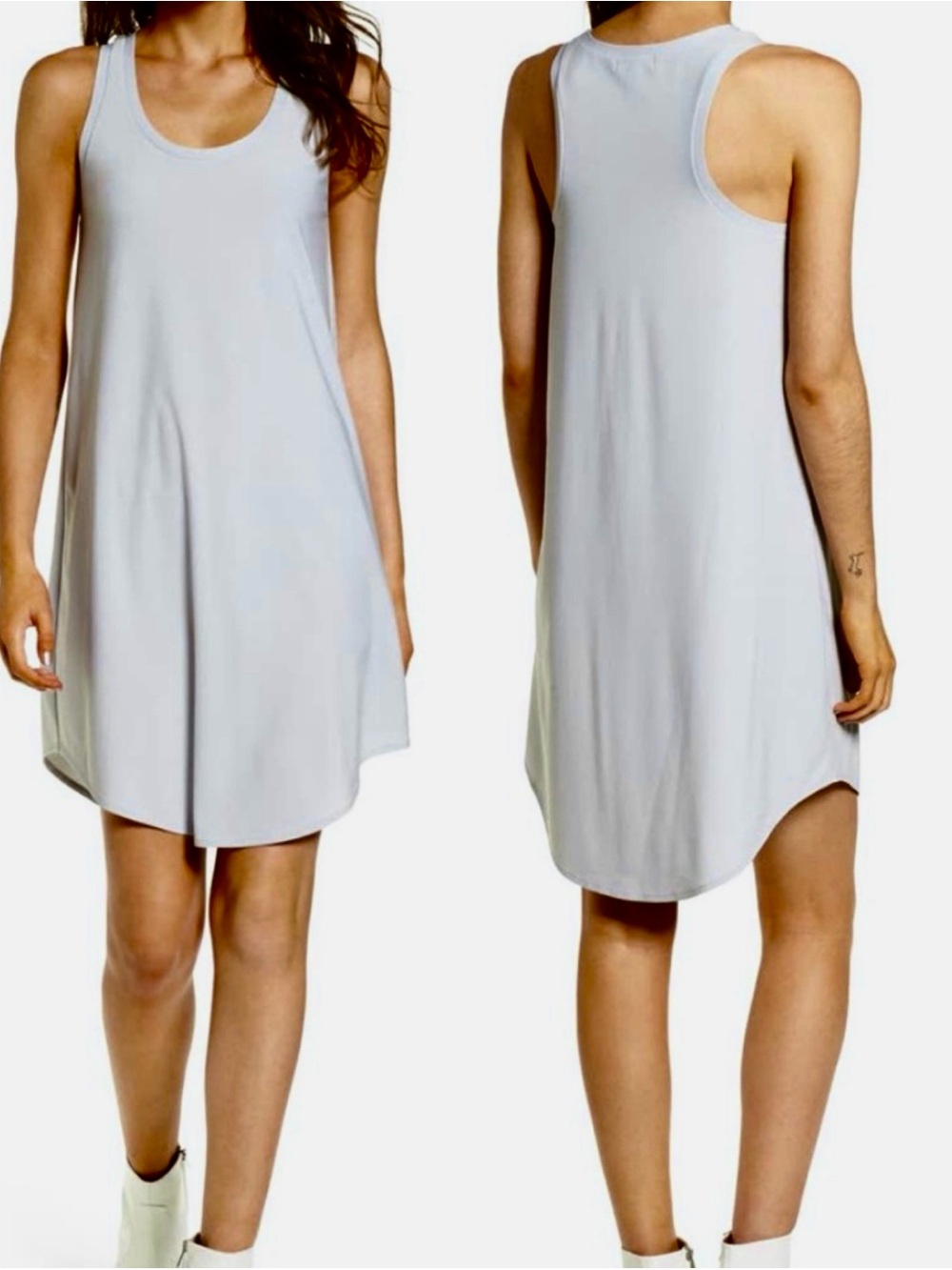 NWT Leith Nordstrom’s Scooped Neck Sleeveless Tank Shift Dress